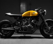 Красивый cafe racer из Yamaha XV750